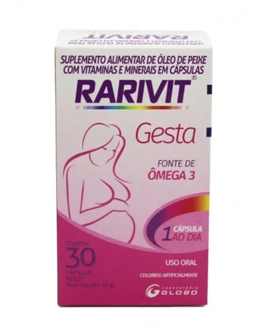 RARIVIT GESTA 30 CAPSULAS (GLB)