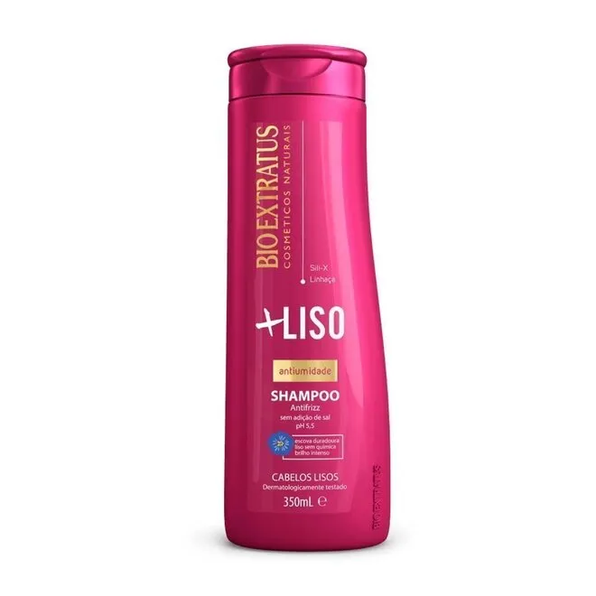 Shampoo Mais Liso 350ml - BIO EXTRATUS