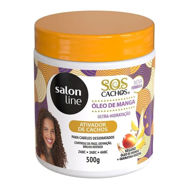 Ativador Cachos Salon Line Sos 500G