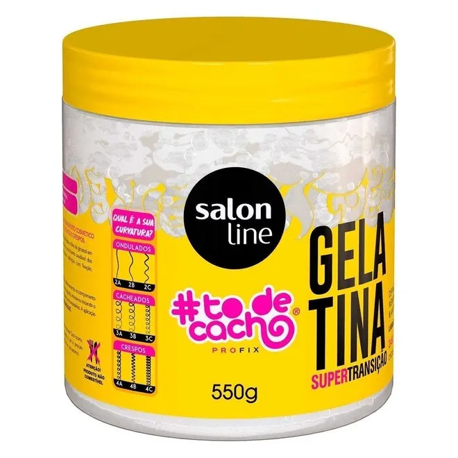Gelatina Capilar Salon Line Bomba Tran550G