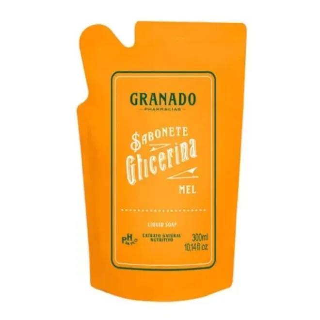 Sabonete Liquido Granado Refil Mel 300ml
