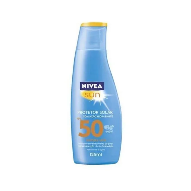 Protetor Solar FPS50 Nivea Sun Protect&Hidrata Frasco 125ml