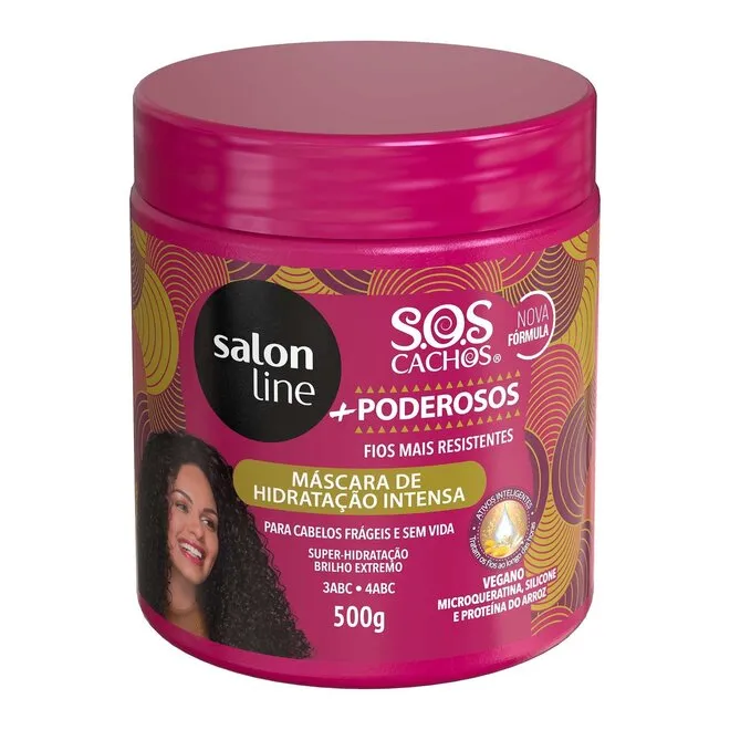Máscara Capilar Salon Line SOS Cachos + Poderosos 500g