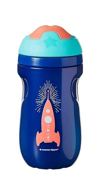 Copo Termico C/Bico Azul 260ml