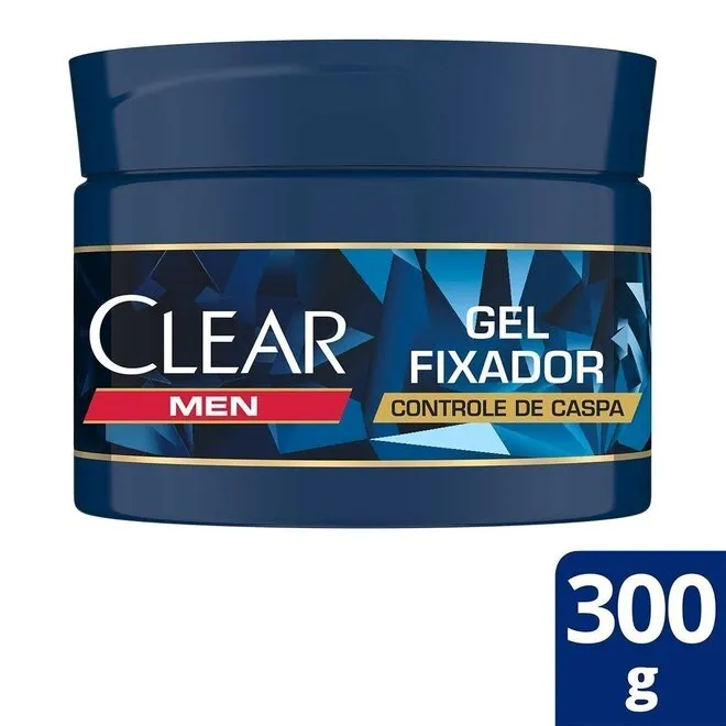 GEL FIX CLEAR MEN CONTRO CASPA 300G(CLE)