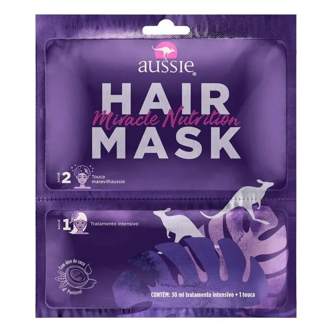 Kit Mascara Aussie Nutrição30ml+Touca Maravilhaussie