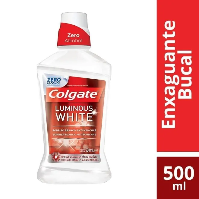 Enxaguante Bucal Luminous White 500Ml