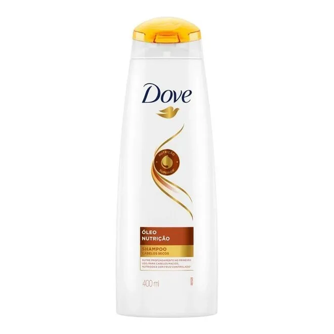 Shampoo Dove Nutrição Frasco 400ml
