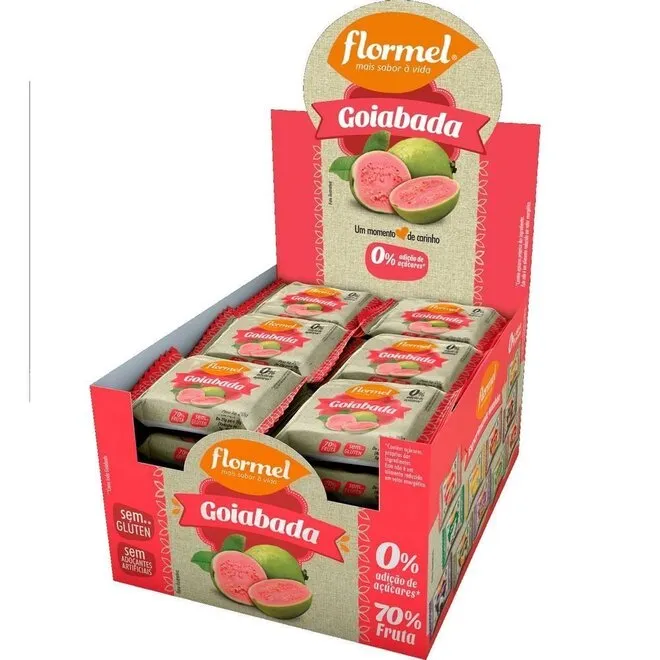 GOIABADA FLO ZERO 25G C/1UN
