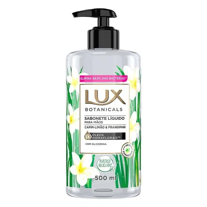 Sabonete Líquido Lux Capim Limão 500 ml