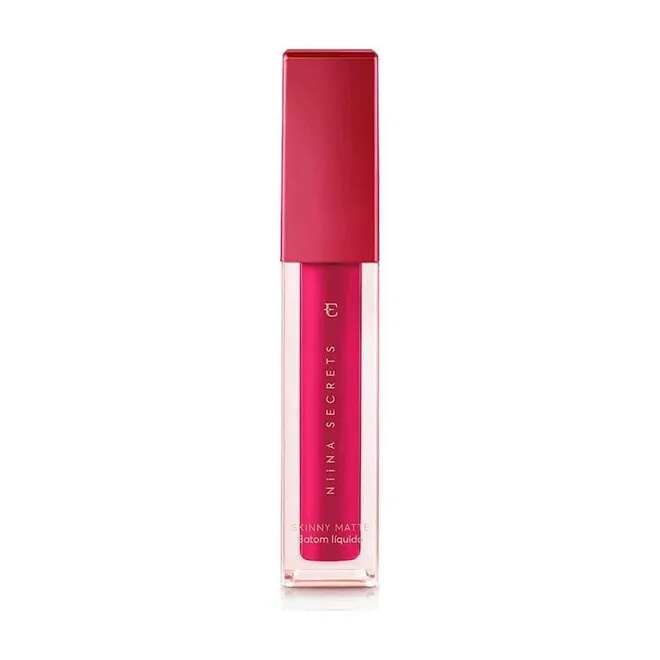 Batom Líquido Matte Skinny Pink Peonia 4ml - EUDORA