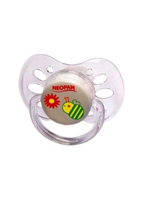 Chupeta Neopan Decorada Ortodôntica N°2 Cristal Unidade