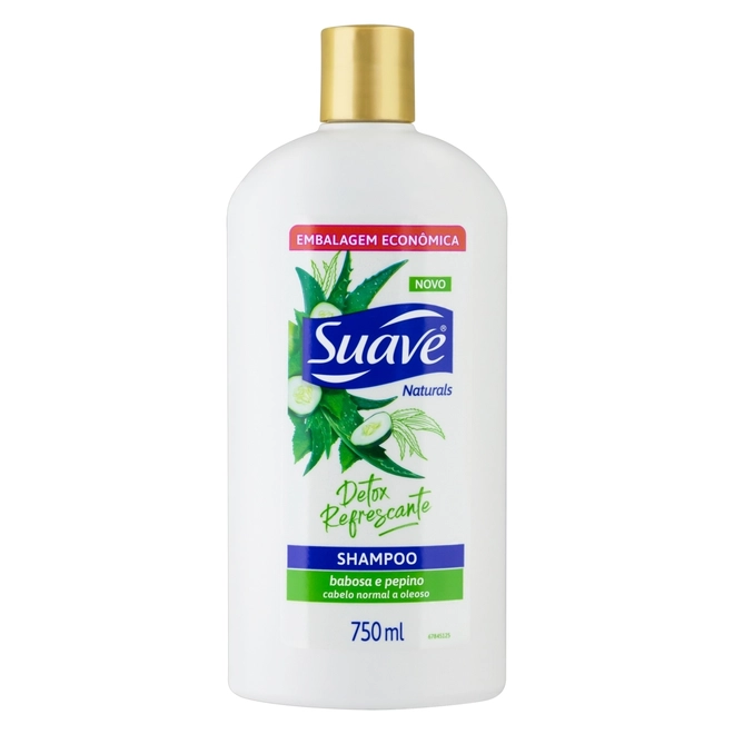 Shampoo Suave Babosa E Pepino 750ml