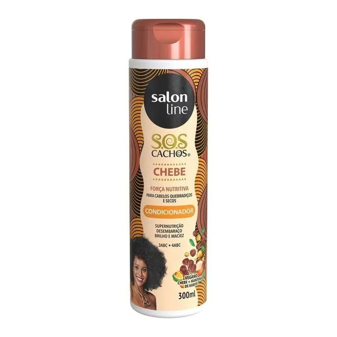 Condicionador SOS Cachos Chebe Salon Line 300ml