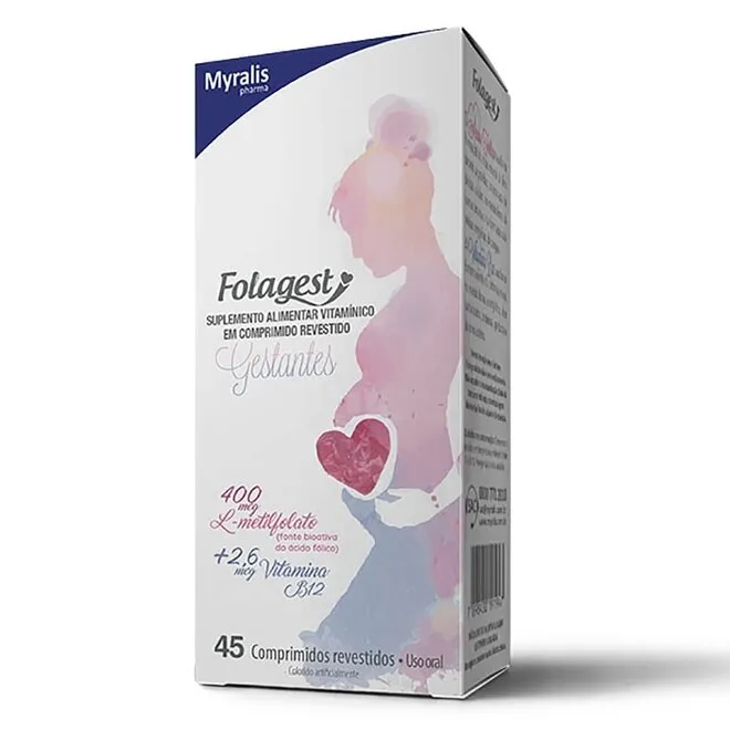 FOLAGEST 400MG 45CP(MYP)