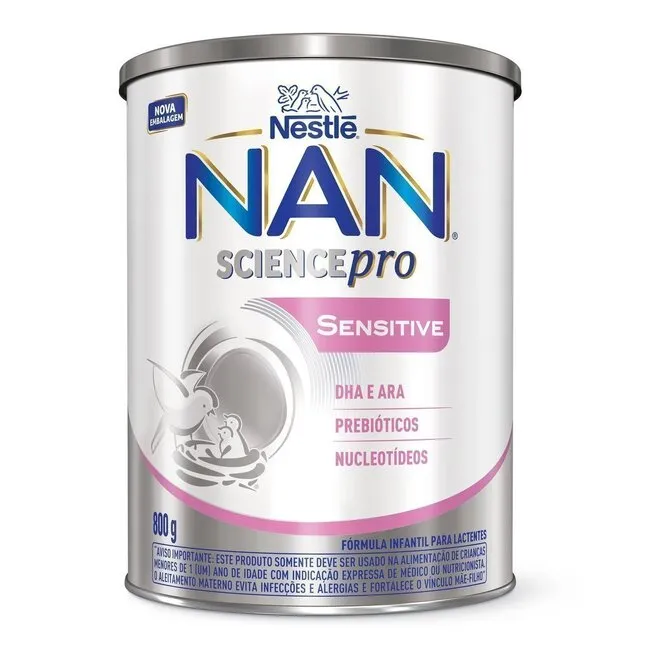Fórmula Infantil Sensitive Nan Nestlé 800G