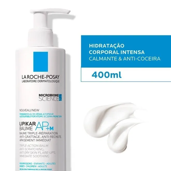Creme Hidratante Lipikar Baume AP+M 400ml