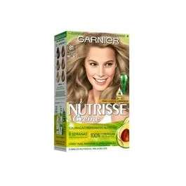 Tintura de Cabelo Ganier Nutrisse 81 Louro Paixão Nacional Louro Cinza Claro 1 Unidade