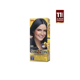 Tintura de Cabelo Cor&Ton 1.0 Preto Azulado 1 Unidade