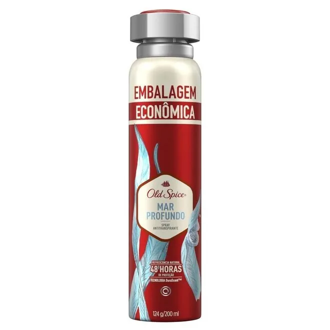 Desodorante Old Spice Aero Mar Profundo 124g