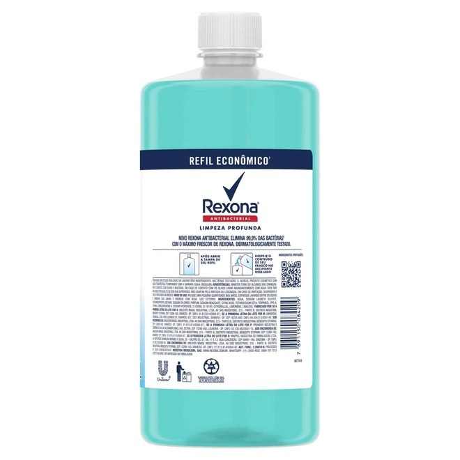 Sabonete Rexona Antbac Limp Prof 1000ml