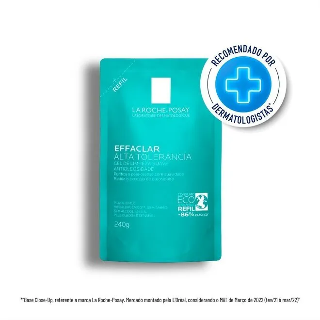 Refil Gel de Limpeza Facial Effaclar Alta Tolerância 240G