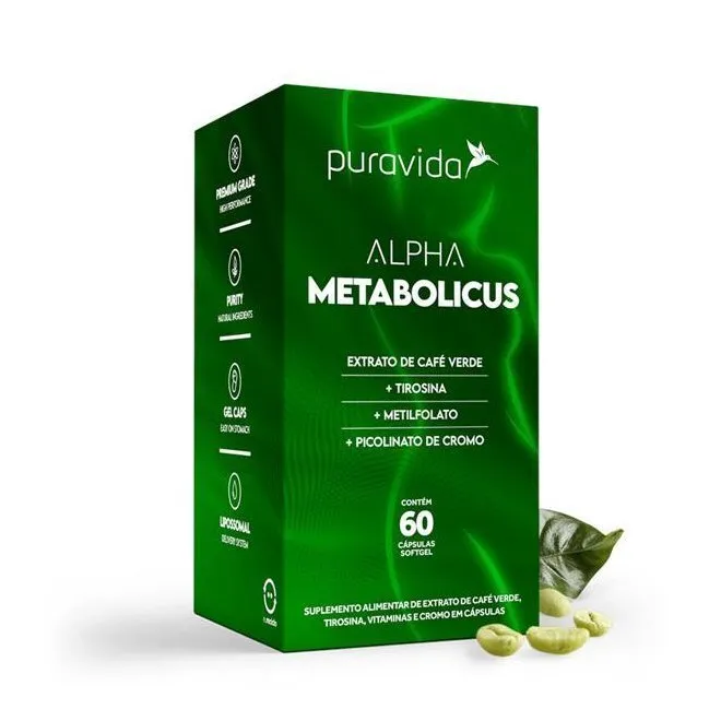 Alpha Metabolicus 60 Cápsulas Puravida