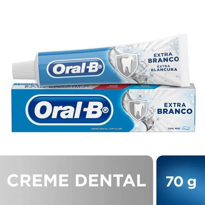Creme Dental Extra Branco Oral-B 70G