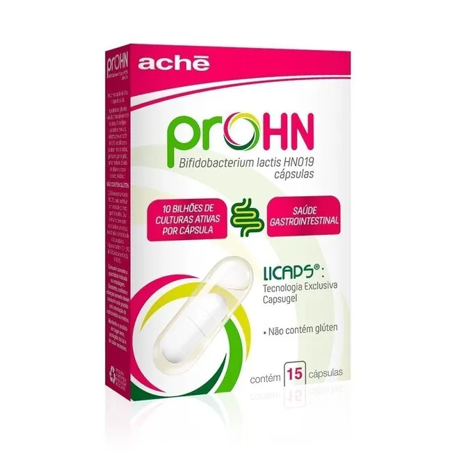 Prohn Aché Caixa Com 15 Cápsulas Gel