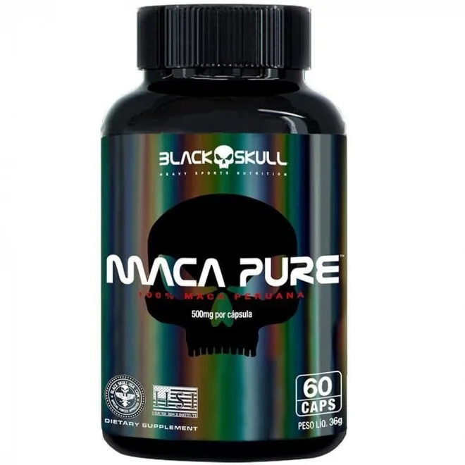 MACA PERUANA PURE 120G C/60CAP