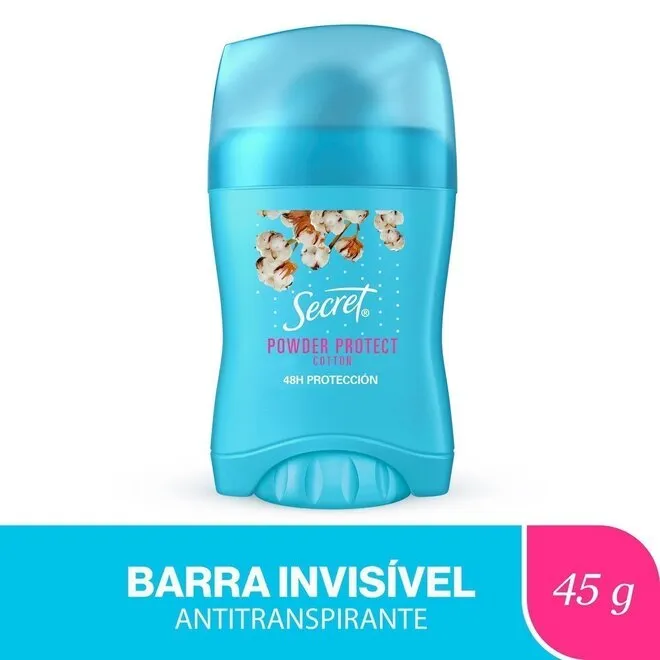 Desodorante Stick Secret Stick Cotton 45g