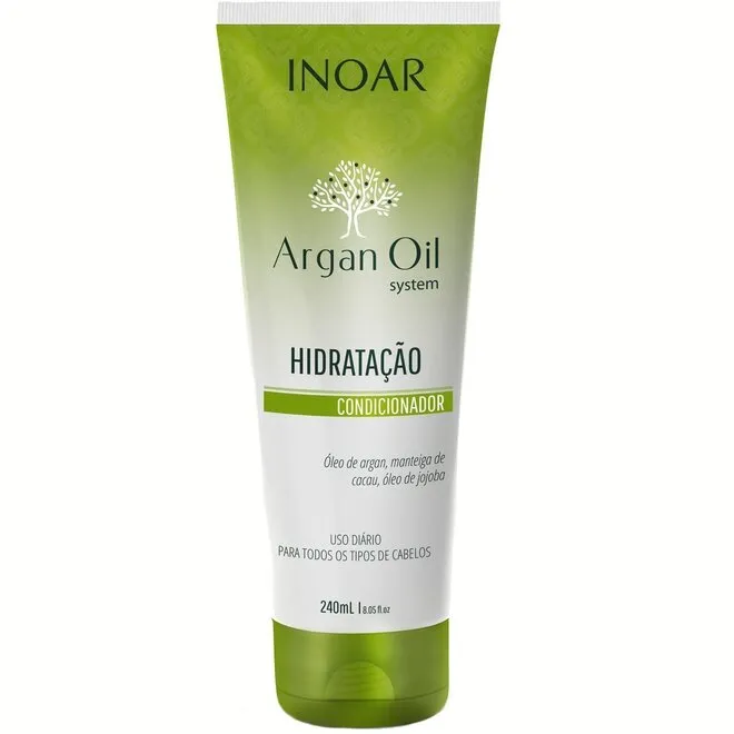 Condicionador Bisnaga Inoar Argan Oil com 240ml