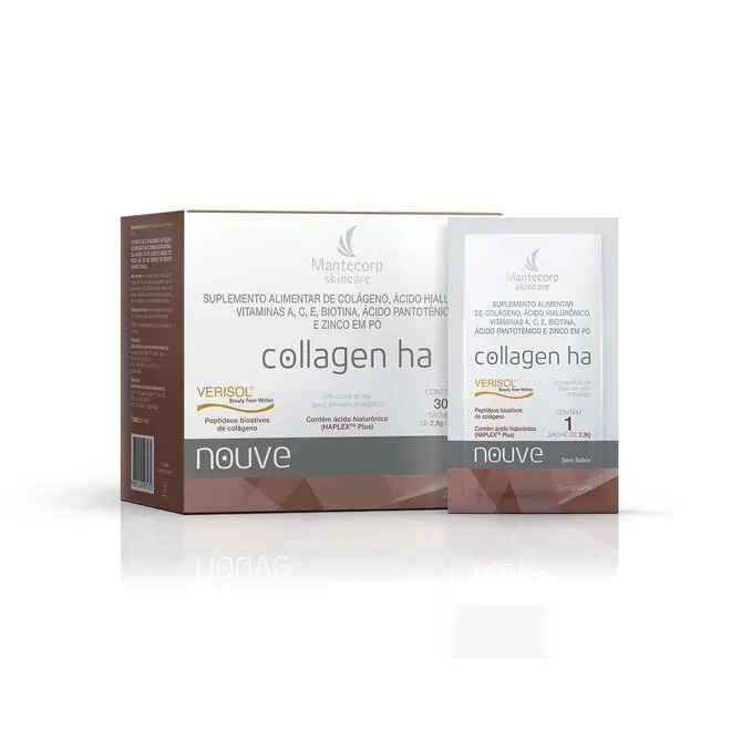 Nouve Collagen Ha sem Sabor 30 Saches 2,8g - HYPERA