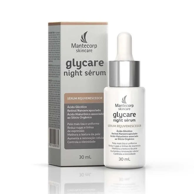 Sérum Rejuvenescedor Glycare Night com 30ml