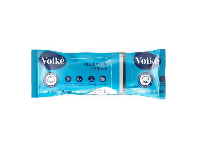 Atadura de Crepe 15cmx1,8m 1 Unidade - VOIKE