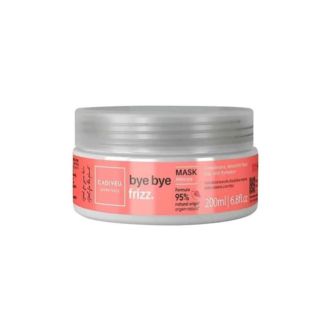 Máscara Capilar Cadiveu Essentials Bye Bye Frizz 200ml
