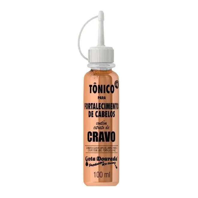 Tônico Capilar Gota Dourada Cravo 100 ml