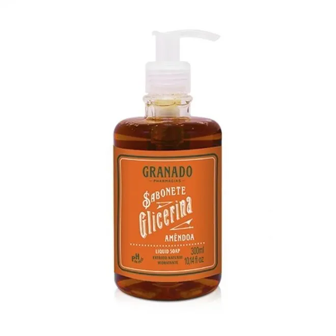 Sabonete Liquido Granado Glic Amendoa 300ml