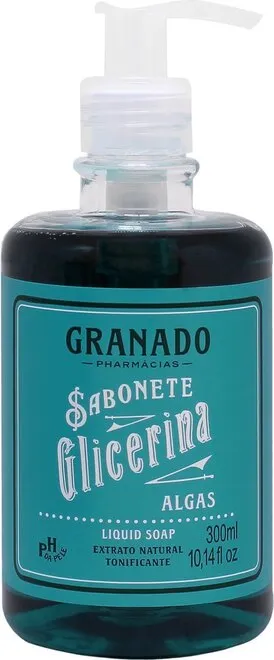 Sabonete Liquido Granado Glicerina Algas 300m