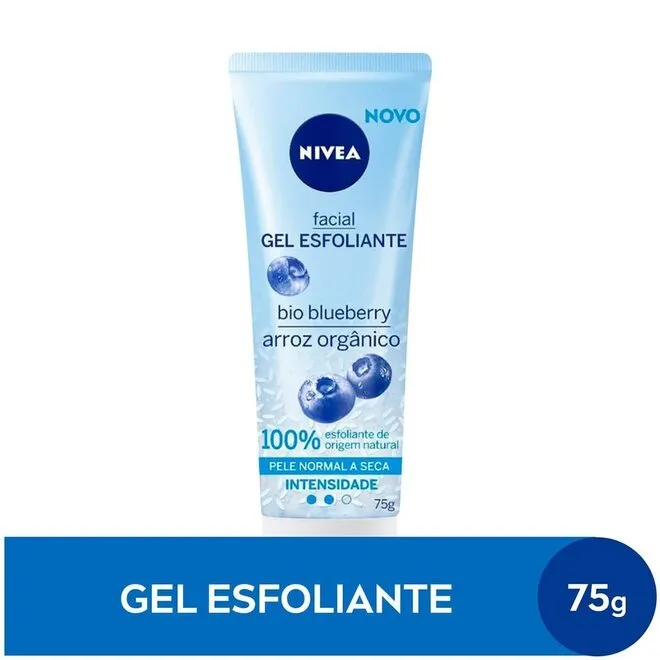 Gel Esfoliante Facial Nivea Bisnaga 75ml