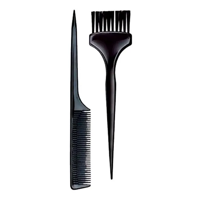 Kit para Tintura de Cabelo 1 Pente + 1 Pincel-MARCO BONI