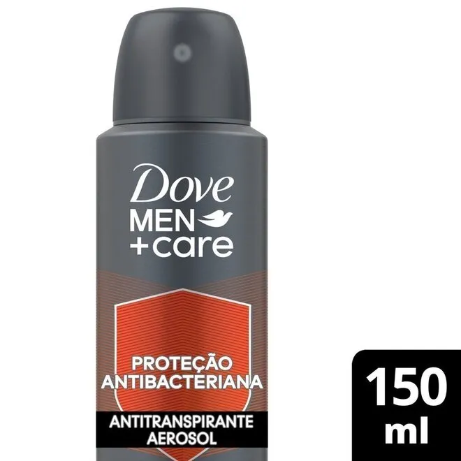 Desodorante Antitranspirante Aerosol Dove Men Antibac 150Ml