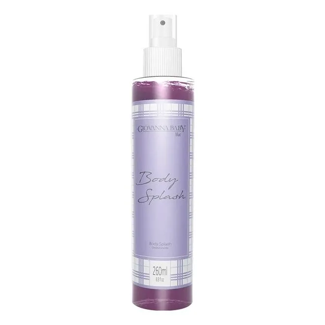Desodorante Body Splash Lilac Giovanna Baby Frasco 260ml