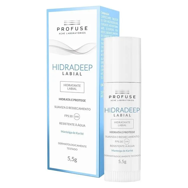 HIDRADEEP LABIAL FPS30 55G