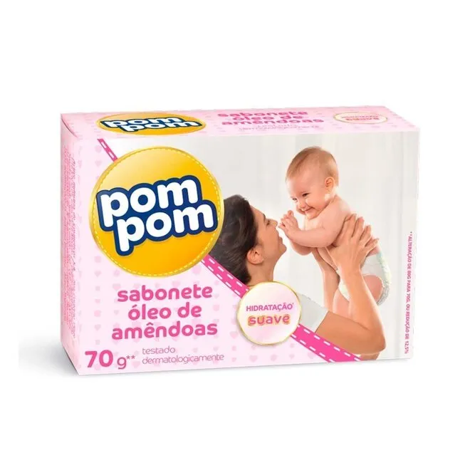Sabonete Infantil Óleo De Amêndoas 80G