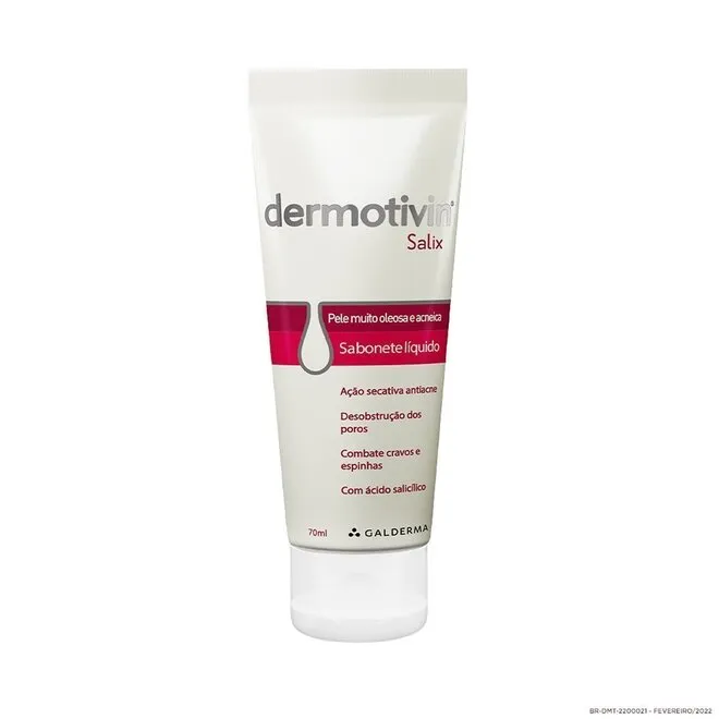 Sabonete Líquido Dermotivin Salix 70Ml