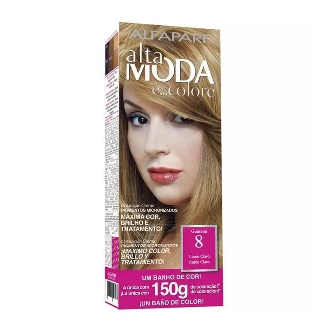 Coloração Alta Moda Louro Claris 8.0 150G