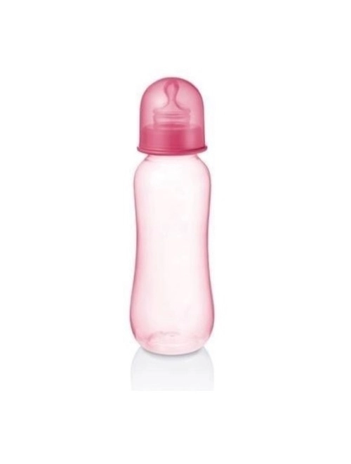 Mamadeira Multikids Baby Colors Pp Ortoflex Rosa 250ml
