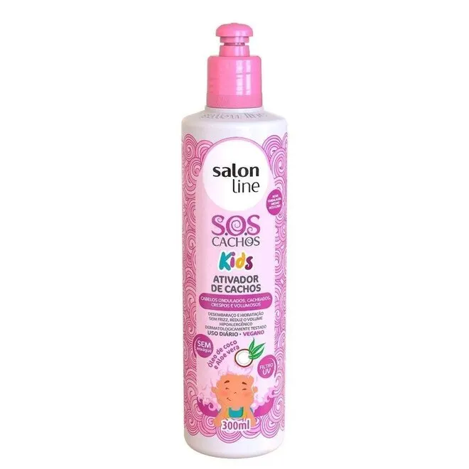 Ativador Cachos Sos Cachos Kids 300ml