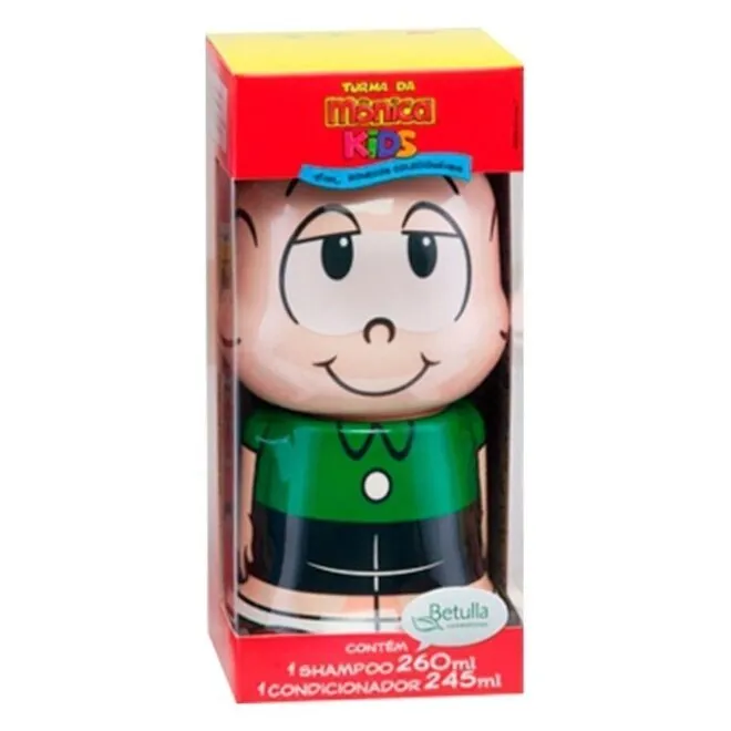 Kit Turma Da Monica Shampoo+Condicionador Cebolinha